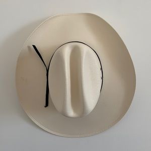 White Cowboy Cowgirl Western Hat